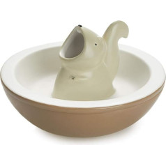 balvi Hungry Squirrel Aperitif Bowl Snack Bowl with an Inner Compartment for Storage of Nut Shells