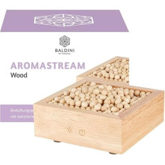 Baldini Aromastream Wood with Wooden Balls – Air Freshener – Electric Diffuser – Waterless