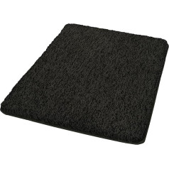 Kleine Wolke Seattle / 55 x 65 cm/Farbe Schiefer Badteppich, Polyester, 55x65x3 cm