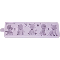 Karen Davies Silikonform – Katzen von Alice