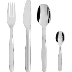 Alessi Itsumo 24-Piece Steel Cutlery Set