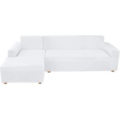 papasgix Sofa Throws Sofa Cover Elastic Stretch Sofa Covers for L-Shape Sofa Cover Set of 2 Couch Cover L Shape 1/2/3/4 Seater