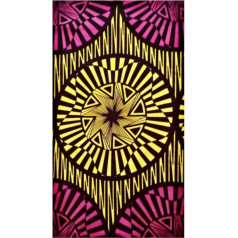 MAYNOWAX Pagne Fabric 100% Cotton 1.80 x 120 cm