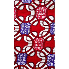 MAYNOWAX Fat Quarter African Wax 100% Cotton Fabric 2 Yards 1.8cm x 120cm