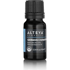 Alteya Organic Oil Real Chamomile - 10ml - 100% USDA Organic Certified Essential Oil Real Chamomile (Matricaria Recutita)