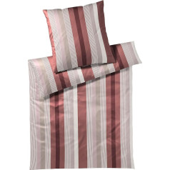 Joop! Bed Linen Stripes Ruby Pillowcase Single 80 x 80 cm