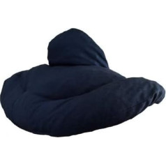Neck Pillow with Standing Collar in Dark Blue - Neck Pillow Warming Cushion - A Very Comfortable Neck Warmer - Customisable