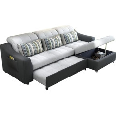 Tabker Sofa Bed with Storage Living Room Furniture Couch/Living Room Cloth Sofa Bed Sectional Corner Headrest