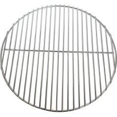 Stainless Steel Cooking Grate with a Diameter of 46.5 cm for Kamado Ceramic Grills (Like Big Green Egg, Kamado Joe Classic) and Kuge Grill