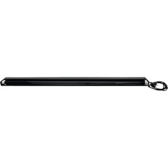 INNA-Glas Black Light Lamp, Set of Black Metal Bracket, UV Tube 230 V / 40 W, 120 cm, Base G13, T8 = Diameter 26 mm, Ready for Connection, UV Lamp