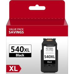 Economink PG 540 Black Compatible with Canon 540, 540 XL Printer Cartridges for Pixma TS5150 MG3650s MX475 TS5151 MG3650 MG4250 MG3600 MX535 MG3550 MG3200 MG3150 MX395 Printers 1.1