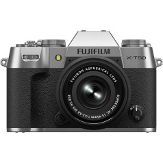 FUJIFILM X-T50 Silver / 15-45mm Kit