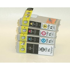 Start 4x Replacement Cartridges 100XL – Chip Compatible with Lexmark Genesis S816 Impact S302, Impact S305, S308, Interact S602 S605, S608, Interpret S402, S405, S408, Intuition S502, S505, S508, Pinnacle Pro 901, Platinum Pro 905, Prestige Pro 805, Pre