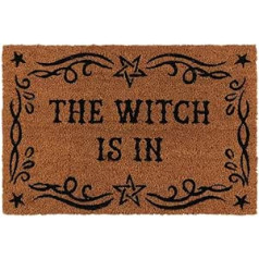 Something Different FI_74730 Doormat The Witch is In Natural Coir 1 Piece 1480 g Multi-Coloured