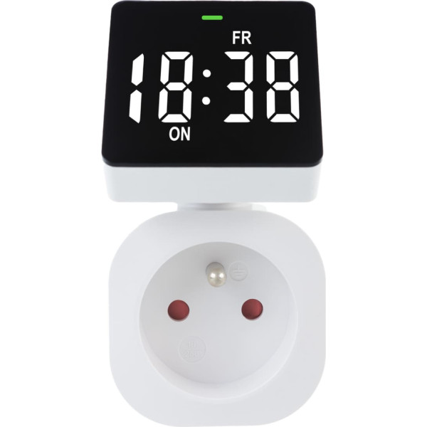 Laika slēdzis - digitālais taimeris , maksimālā slodze 16A, IP20, GB610 E