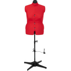 Adjustoform Sew Simple 8 Piece Large Poppy Red Adjustable Dress Shape (Dress Size 18-24)