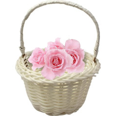 Mini woven baskets, wedding flower basket, baskets for flower girls, braided flowers, hand baskets, hand-woven flower basket, flower children, flowers scattering basket