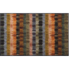 wash+dry Moosy Woods Door Mat, 75 x 120 cm, Washable for Indoor and Outdoor Use