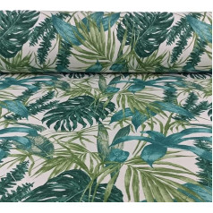 GADETEX Fabric per metre (Tropical, 1.45 x 2.80 m)