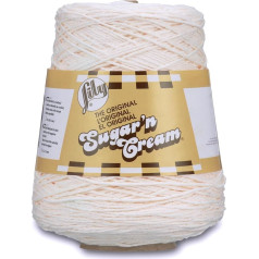 Lily Sugar'n Cream Garn, Soft Ecru, 1 Stück