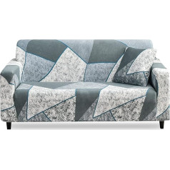 VanderHOME Elastic Sofa Covers, Universal Sofa Throws, Printed Sofa Cover, Stretch Sofa Cover, Non-Slip Sofa Cover, Armchair Cover, Furniture Protector, Sofa Cover (3 Seater)