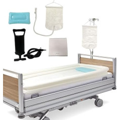 Elderly Inflatable Shower Bath System, Bathtub System for Disabled, Bedridden Pregnancy in Bed Aid Aid