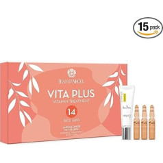 JEAN D'ARCEL Vita Plus Vitamin Treatment - 14-Day Vitamin Booster Ampoule Treatment for Glow & Vitality - With Retinol, Niacinamide & Hyaluronic Acid - 14 x 2 ml + 1 x 10 ml