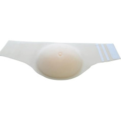 Artificial Silicone Fake Pregnant Belly Fake Pregnant Belly Realistic Pregnant Bump Costume Suitable for Film Photography Performance Prop (Color : White Skin, Size : 8-10 Months~4400g)