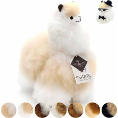 Alpaca soft toy, super fluffy cuddly toy made of real alpaca wool, handmade, unique, fair and sustainably produced, large plush toy, hypoallergenic