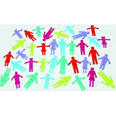 TickiT 54513 SiliShapes Linking People