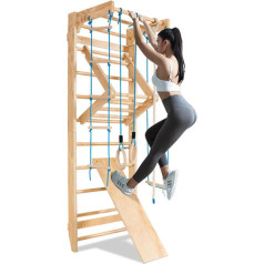 MIDUOLAI Leiter Indoor Children's Gym Climbing Set Wooden Climbing Toy for Playgrounds for Toddlers