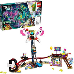 LEGO Hidden Side Haunted Fairground 70432 Popular Ghost Hunting Toy, Cool Augmented Reality LEGO Set for Kids, New 2020 (466 Pieces)