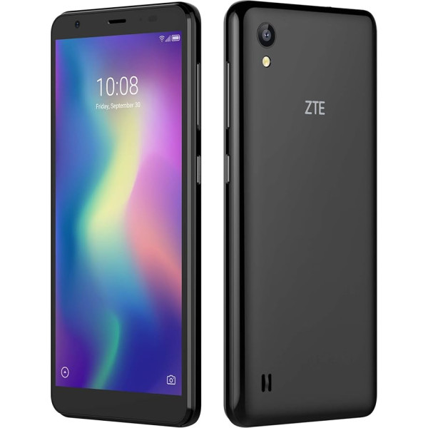 ZTE Blade A5 Black (13.84 cm (5.45 Inch) HD+ Display, 16GB Internal Memory and 1GB RAM, 8MP Main Camera, 5MP Front Camera, Android) Black