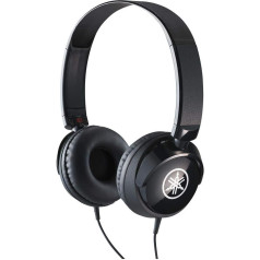 Yamaha HPH-50B Compact Closed Back Headphones - Black