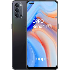 OPPO Reno4 5G Smartphone 8/128 GB Galactic Blue Dual SIM Android 10.0 5979371, Blue