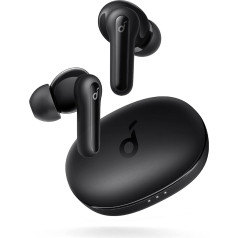 soundcore by Anker Life P2 Mini Bluetooth Kopfhörer, In Ear Kopfhörer mit 10mm Audiotreiber, intensiver Bass, EQ, Bluetooth 5.2, 32 Std Akku, Aufladen mit USB-C(Schwarz) (Generalüberholt)