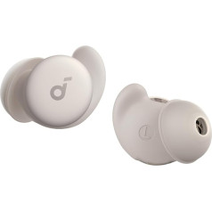 soundcore Sleep A20 Schlaf-Earbuds von Anker, Geräuschblockierung, Seitenschläfer, 80h Wiedergabe, Streaming-Inhalte via Bluetooth 5.3, Schlaf-Analyse, personalisierbare Weckfunktion (Generalüberholt)