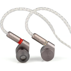 LINSOUL TINHIFI T2 HiFi 2DD Double Dynamic Drive in Ear Earphone Bass DJ Metal Headphones, 3.5 mm 2pin