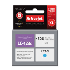 Effiki Activejet ab-123cn ink (replacement brother lc123c/121c; supreme; 10 ml; blue)