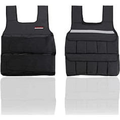TrainHard 5kg / 10kg / 15kg Adjustable Weight Vest Training Vest for Strength Training Running Fitness Cross Training