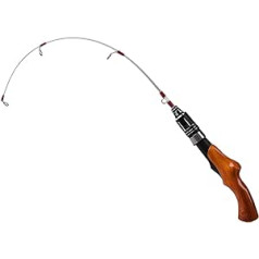 Ice Fishing Rod Portable Lightweight Spinning Rod Ice Fishing Rod for Winter Ice Fishing Equipment for Trout Walleye Bass Panfish Crappie