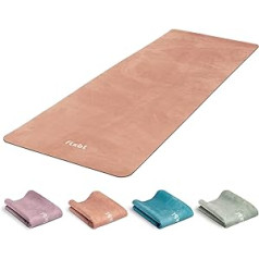 FLXBL Travel Yoga Mat and Pad - Thin, Lightweight, Foldable and Washable