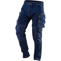 NEO DENIM work trousers, reinforced knees, size XS