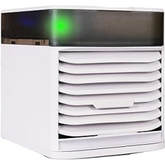 Silvergear® Mobile Air Conditioning | Air Cooler with 3 Speeds + Timer | Fan with Water Cooling | Save Energy and Cool Your Home | Mini Air Conditioner without Exhaust Hose
