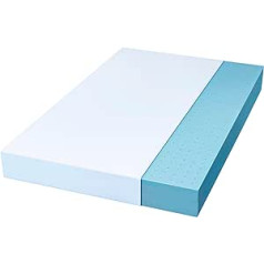BedStory 100 cm High Topper 180 x 200 cm - H3/H2 Hardness Gel Topper with Memory Foam - Oeko-Tex Certified Mattress Topper with Washable Cover