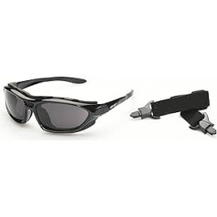 Alpland Sport Sonnenbrille Skibrille Schutzbrille Bergbrille/Gletscherbrille mit Band und Bügel