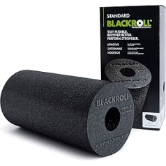 BLACKROLL® Standard Original Fascia Roller (30 x 15 cm), Fitness Roller for Self-Massage of the Back and Legs, Effective Massage Roller for Functional Training, Medium Hardness, Made in Germany