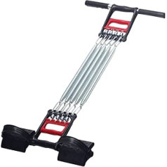 Fulusor Multi-function Expander Fitness with Foot Pedal for Chest Arm Upper Body Muscle Training