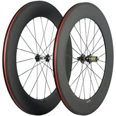 WINDBREAK BIKE 23 mm Width Bike Wheel 88 mm Depth Clincher Carbon 700c Road Bike Wheel Set