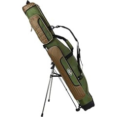 Rod Case York 3 Compartments Reinforced Rod Bag Case with Stand